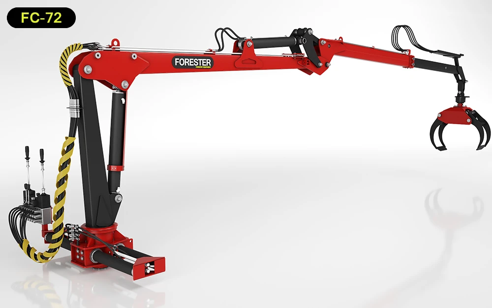 FC-72 Forestry Crane — Forest Cranes — load capacity 570 kg — Gallery 4