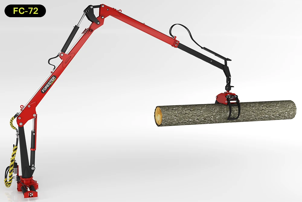 FC-72 Forestry Crane — Forest Cranes — load capacity 570 kg — Gallery 5