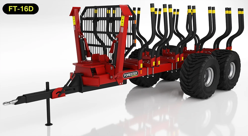 FT-16D Forestry Trailer — Forest Trailers — load capacity 16 000 kg — Gallery 2