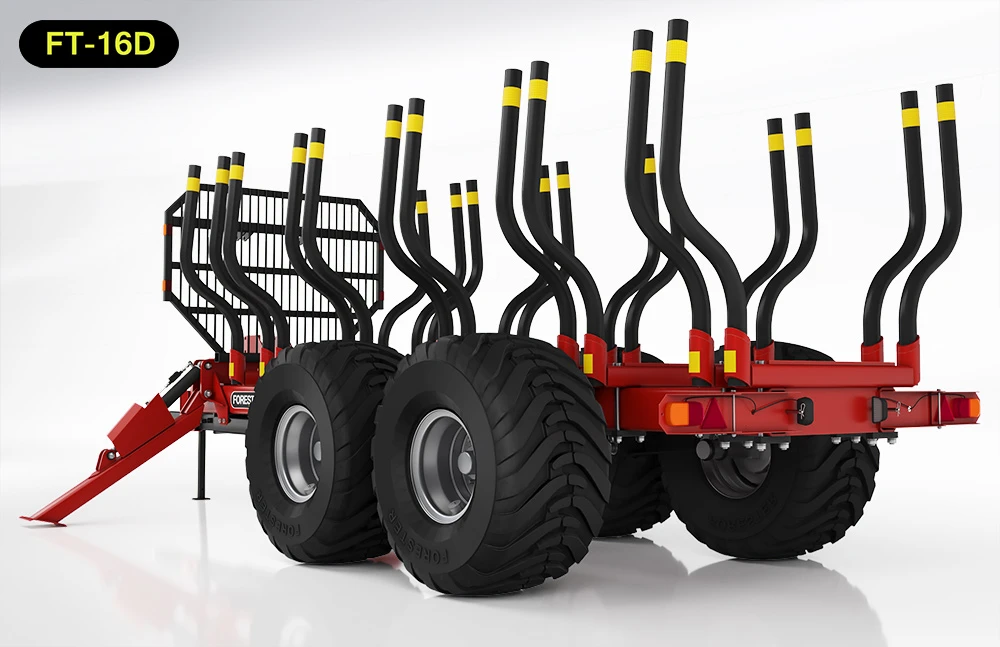 FT-16D Forestry Trailer — Forest Trailers — load capacity 16 000 kg — Gallery 4