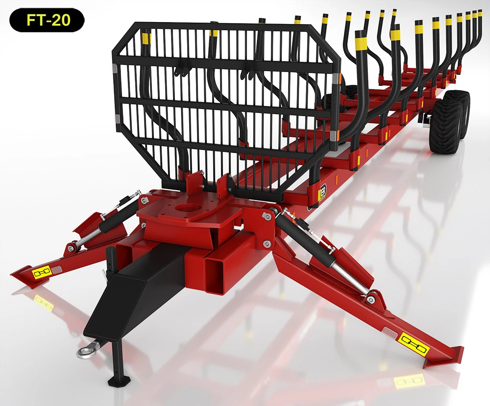 FT-20 Forestry Trailer — Forest Trailers — load capacity 20 000 kg — Gallery 3