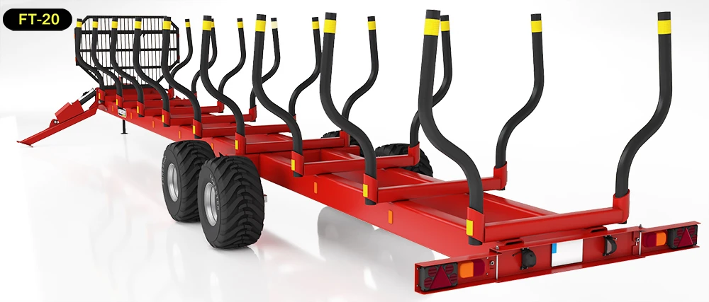 FT-20 Forestry Trailer — Forest Trailers — load capacity 20 000 kg — Gallery 4