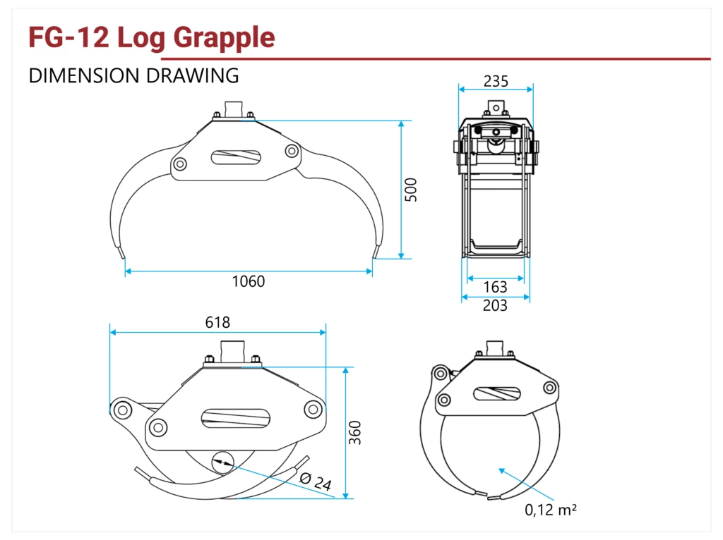 FG-12 Log Grapple — Log Grapples — Gallery 10
