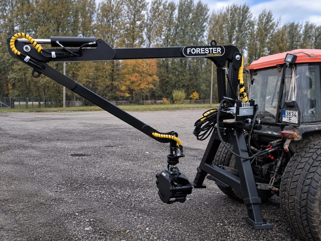 FC-41 Forestry Crane — Forest Cranes — load capacity 300 kg — Gallery 3