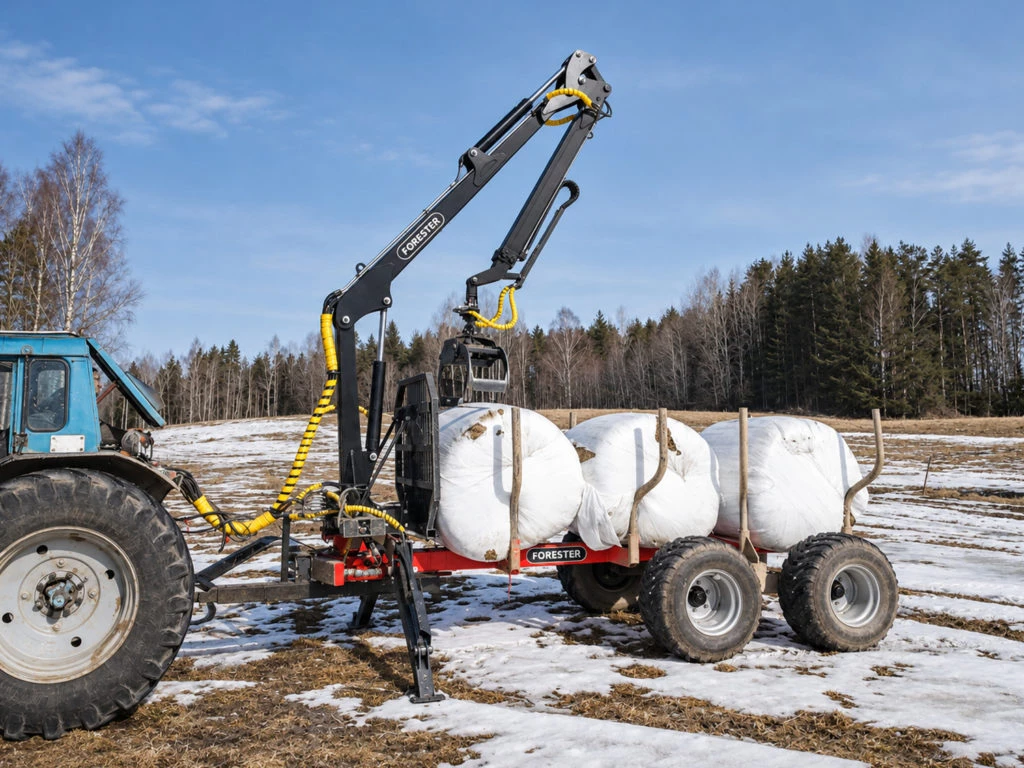 FC-67 Forestry Crane — Forest Cranes — load capacity 620 kg — Gallery 3