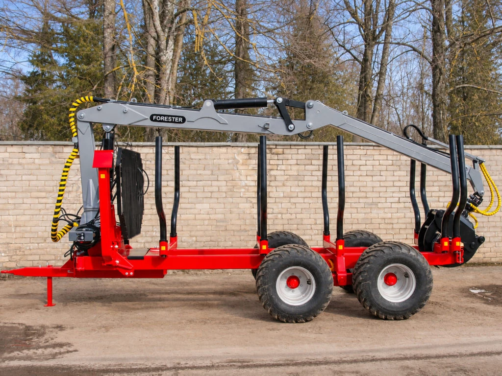 FC-7000S Forestry Crane — Forest Cranes — load capacity 900 kg — Gallery 2