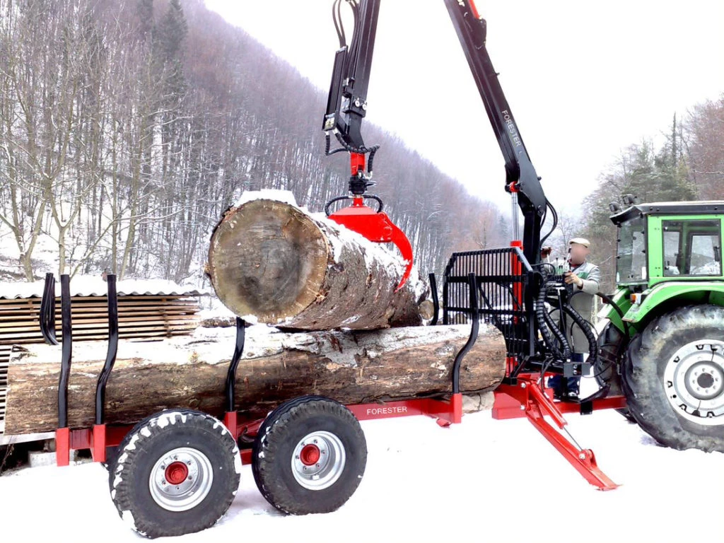 FT-8 Forestry Trailer — Forest Trailers — load capacity 8 000 kg — Gallery 2