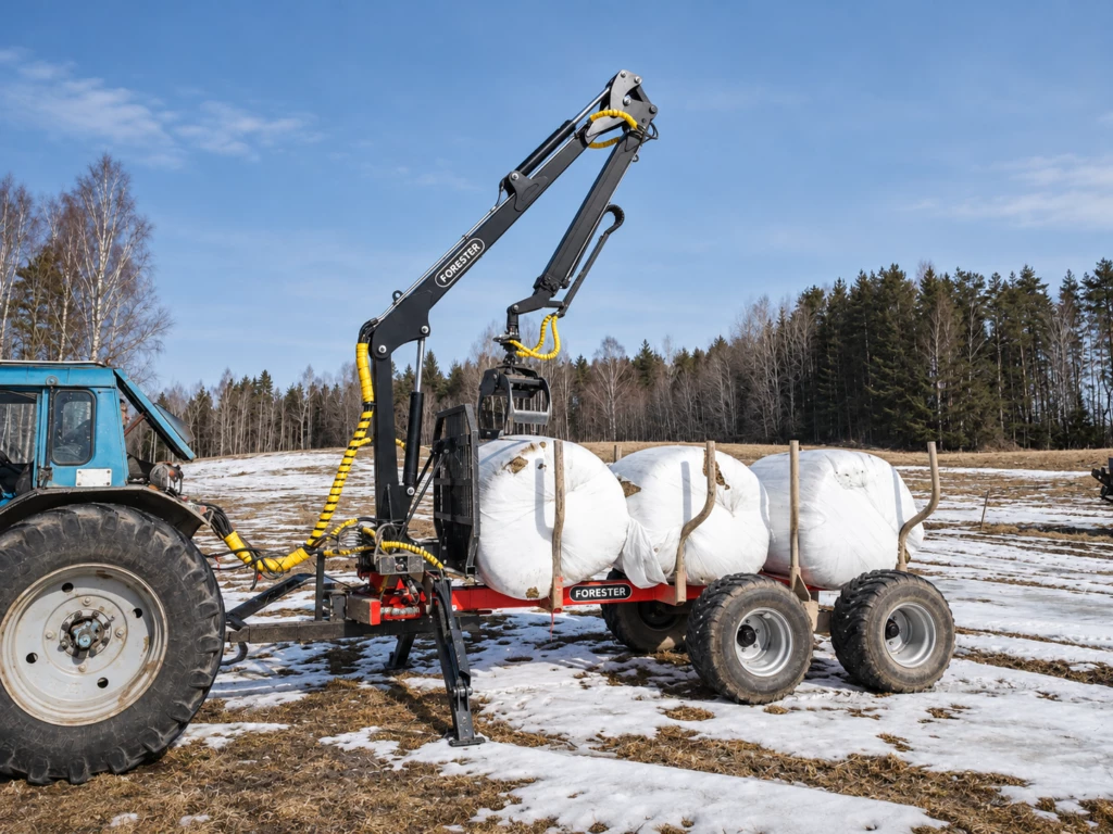 FT-8 Forestry Trailer — Forest Trailers — load capacity 8 000 kg — Gallery 3