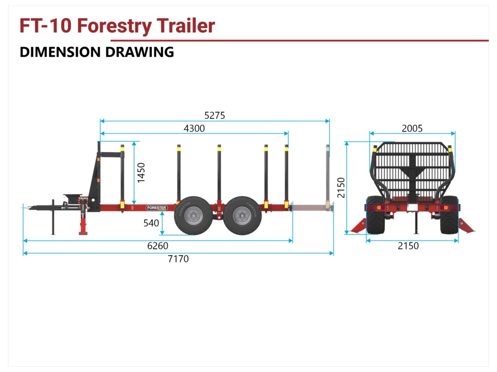 FT-10 Forestry Trailer — Forest Trailers — Gallery 2