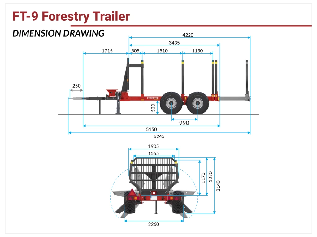 FT-9 Forestry Trailer — Forest Trailers — Gallery 9