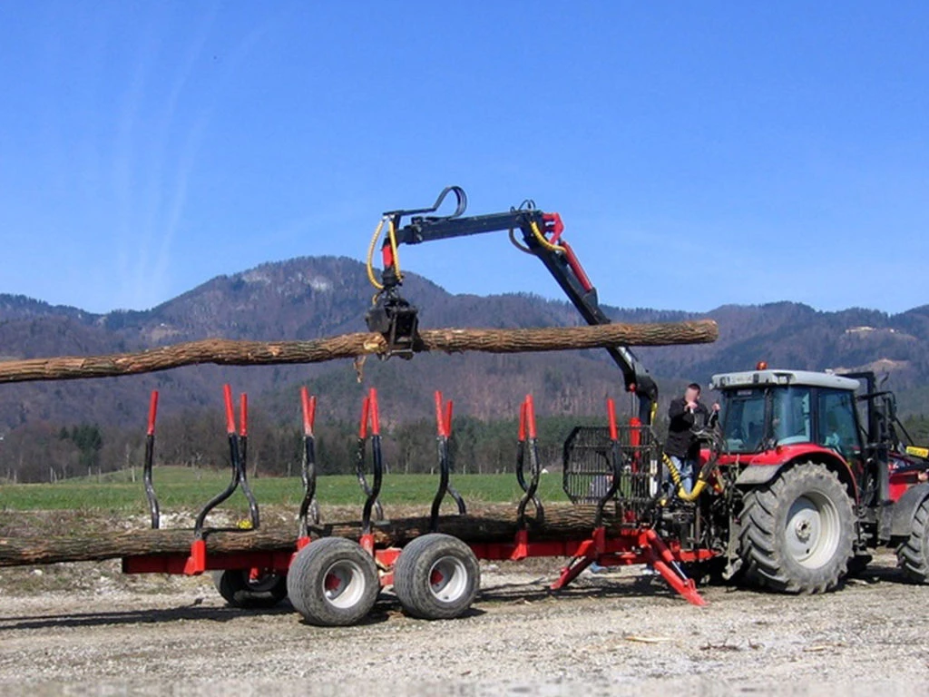 FT-12 Forestry Trailer — Forest Trailers — load capacity 12 000 kg — Gallery 2